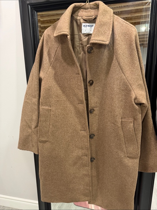 Old Navy Jackets & Blazers - Old Navy Womens Camel Brown Pea Coat